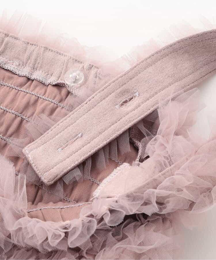 【可搭配套裝】麂皮荷葉邊吊帶背心&長袖T恤套裝