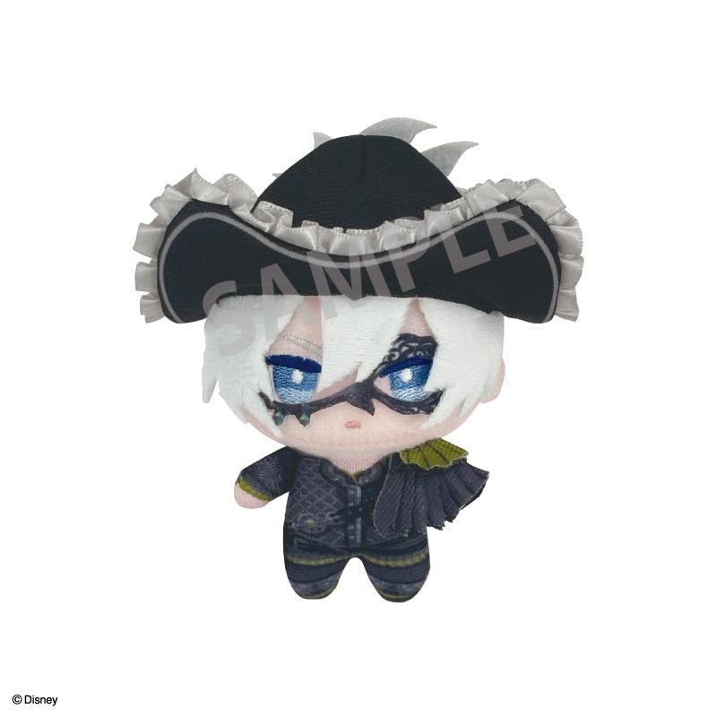 《迪士尼》扭曲仙境 小巧毛絨玩偶 銀/化裝舞會禮服款