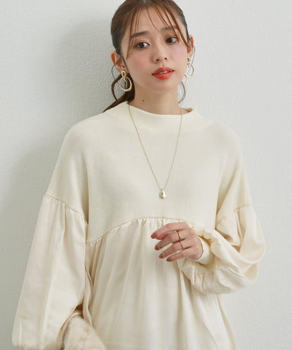 日常百搭中高領針織套頭衫