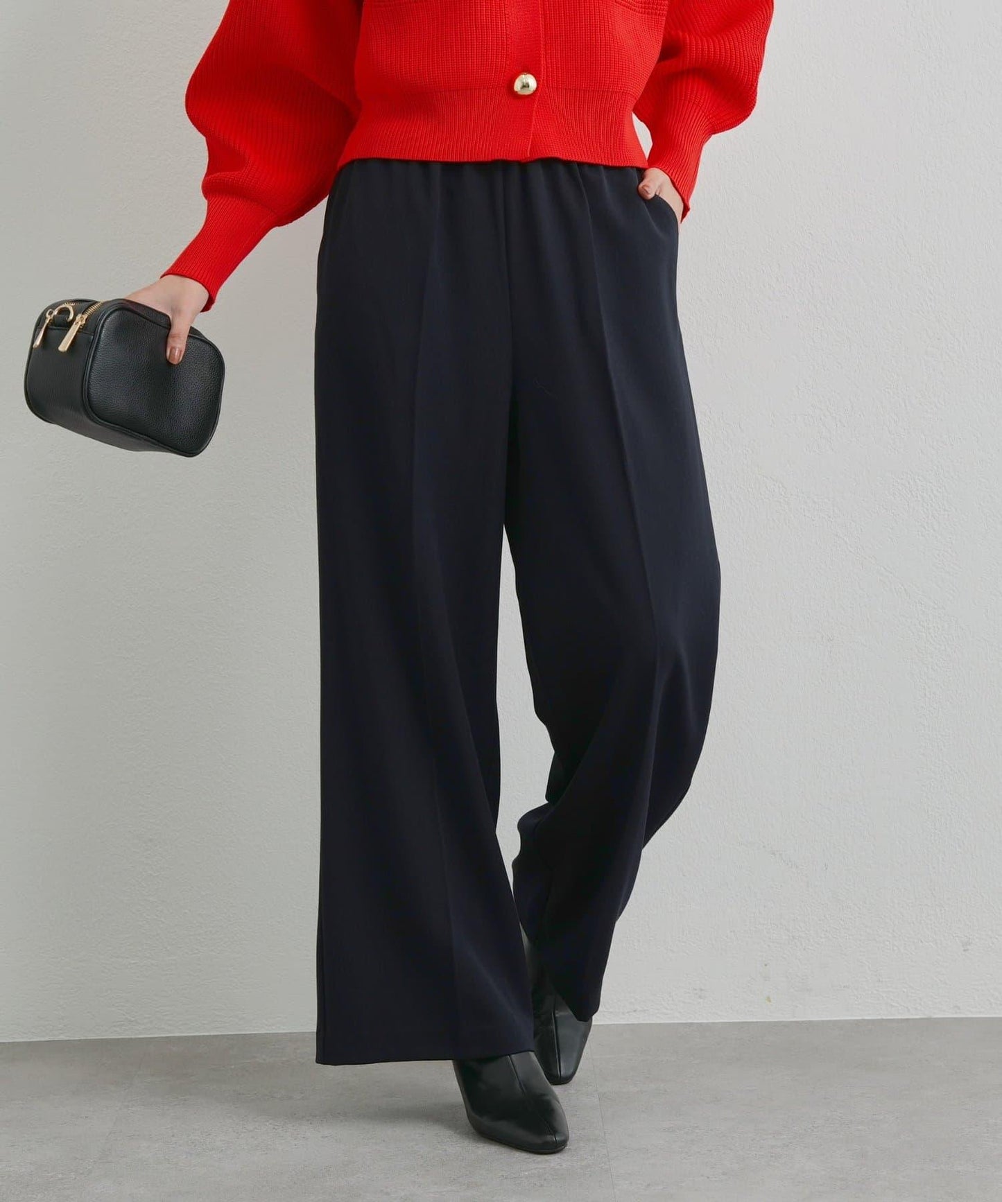 《美シルエット》T/R彈力長褲