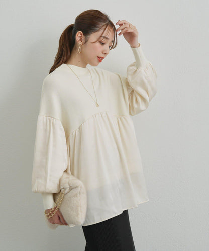 日常百搭中高領針織套頭衫