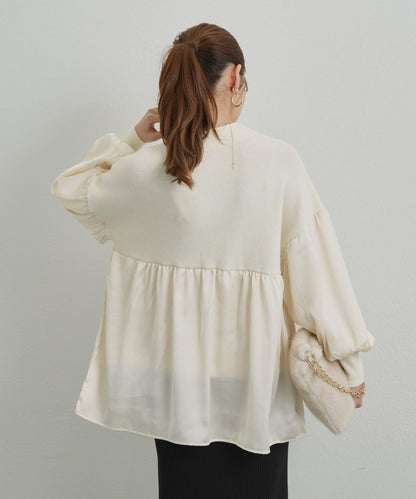 日常百搭中高領針織套頭衫