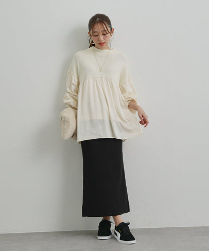 日常百搭中高領針織套頭衫