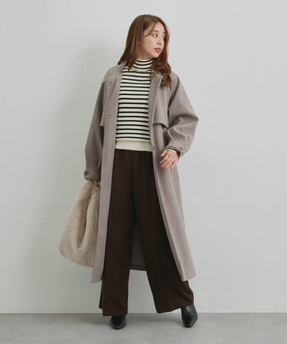 《美シルエット》T/R彈力長褲