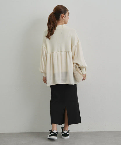 日常百搭中高領針織套頭衫