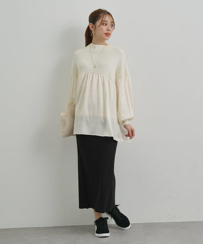 日常百搭中高領針織套頭衫