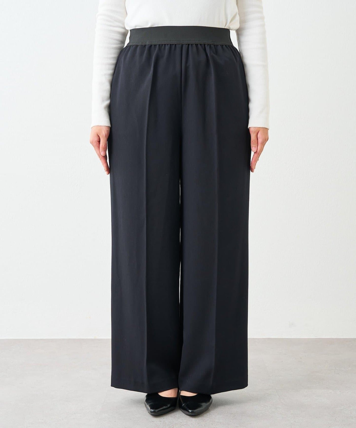 《美シルエット》T/R彈力長褲