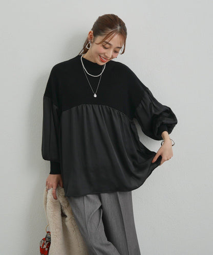 日常百搭中高領針織套頭衫