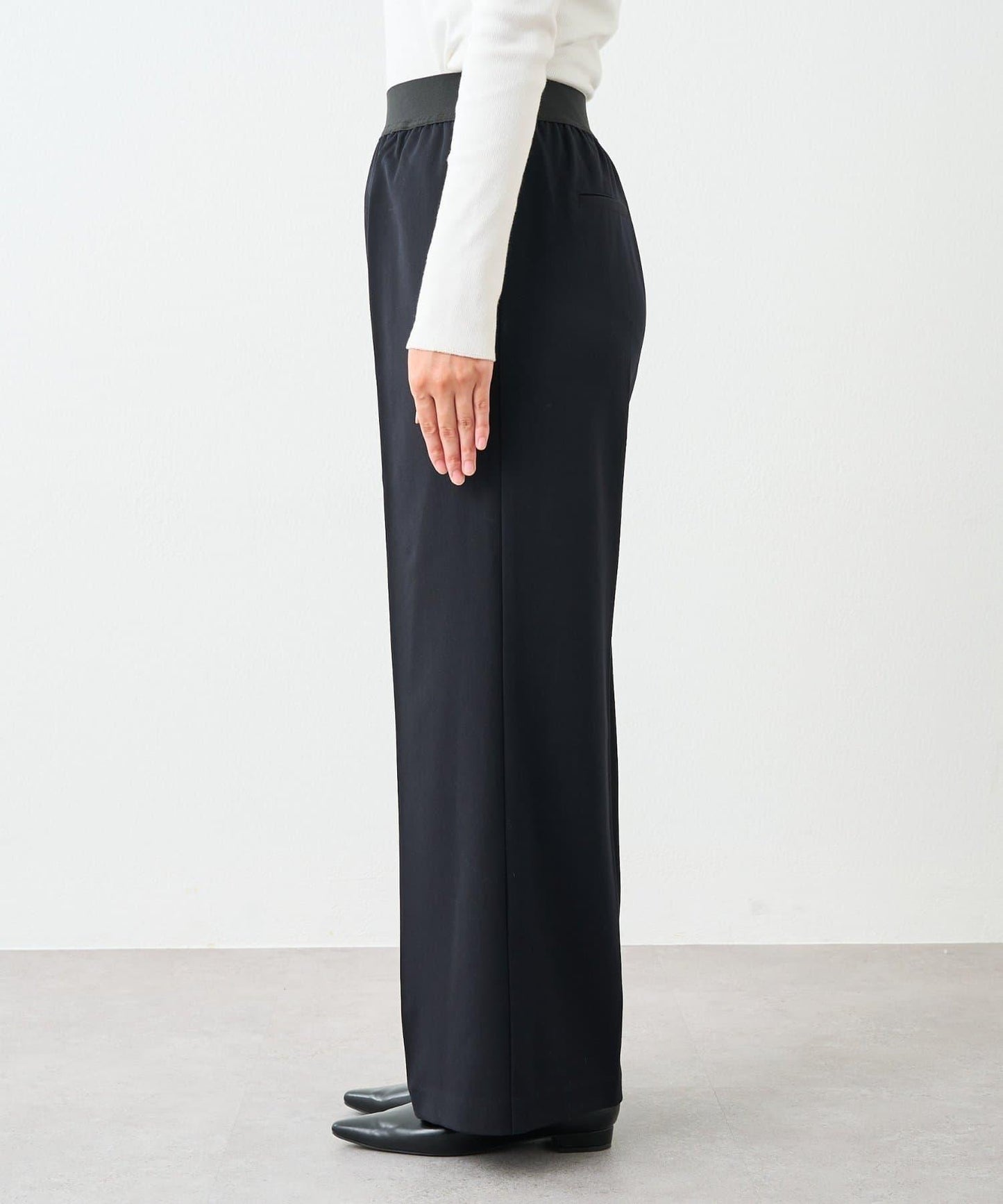 《美シルエット》T/R彈力長褲