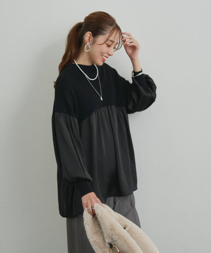 日常百搭中高領針織套頭衫