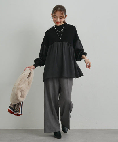 日常百搭中高領針織套頭衫