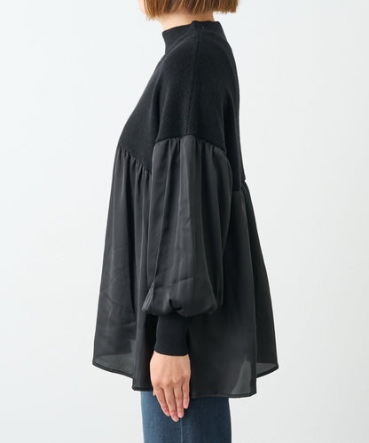 日常百搭中高領針織套頭衫