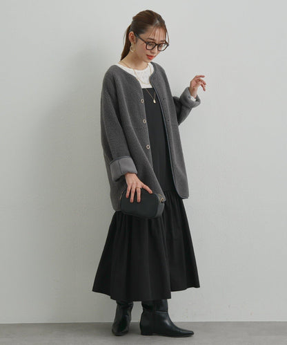 前後兩穿抽繩吊帶連衣裙