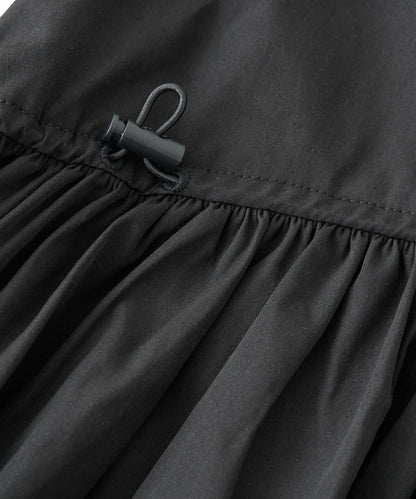 前後兩穿抽繩吊帶連衣裙