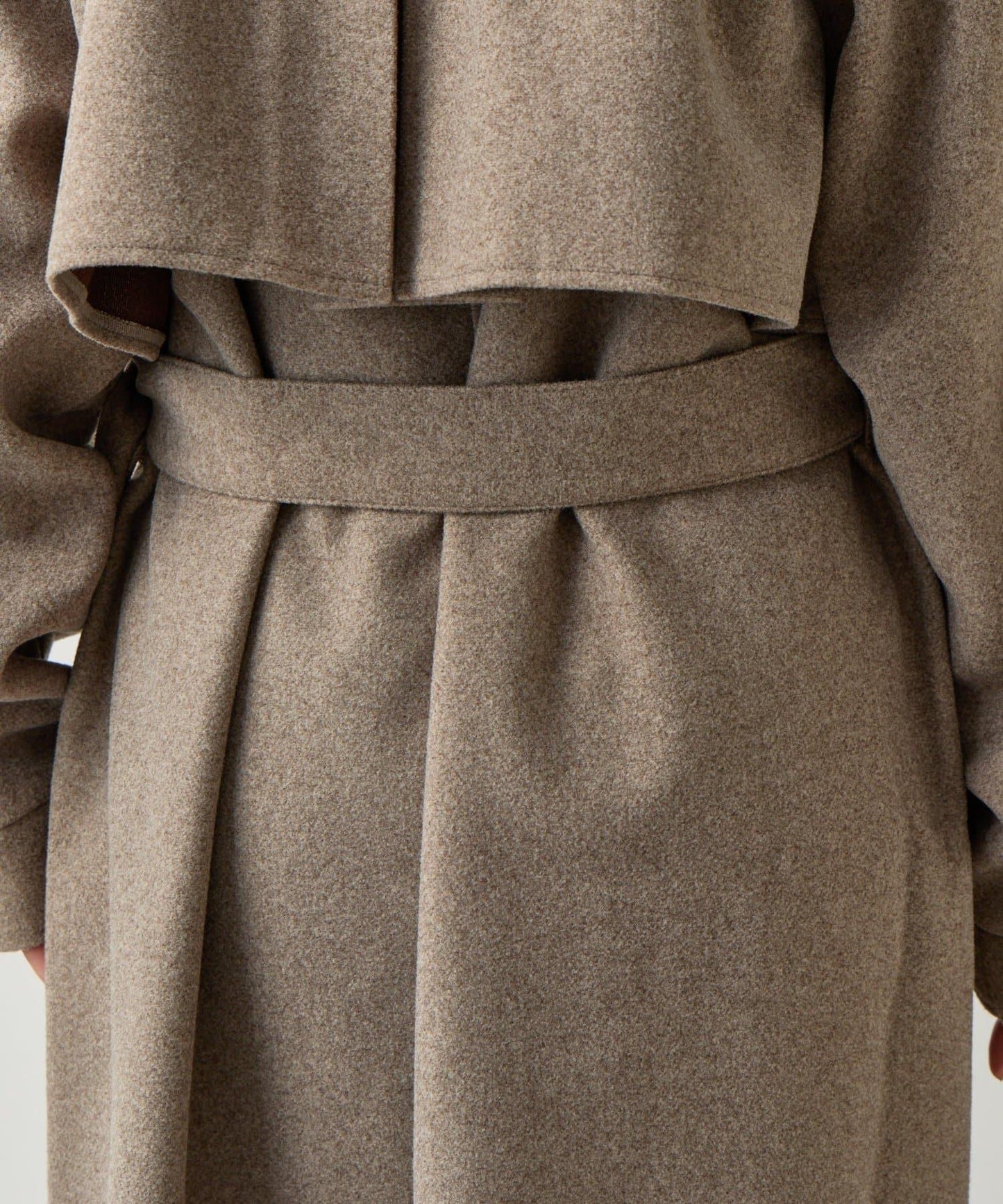 《大人のこなれ感》拼色單排扣長款大衣