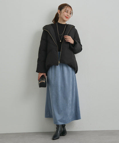 袖部毛絨拼接不規則羅紋針織衫