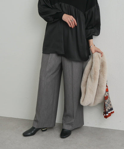 《美シルエット》T/R彈力長褲