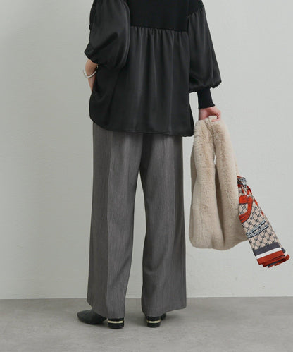 《美シルエット》T/R彈力長褲