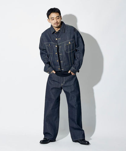 限定 Lee × Chah Chah 牛仔騎士夾克
