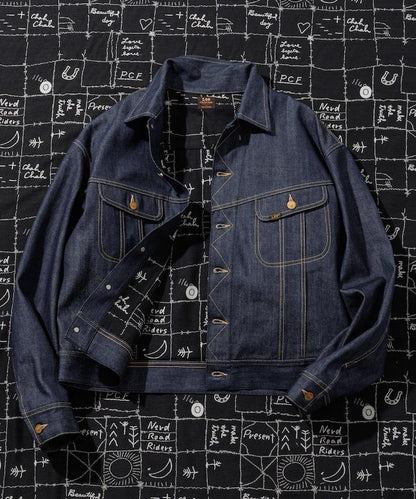 限定 Lee × Chah Chah 牛仔騎士夾克