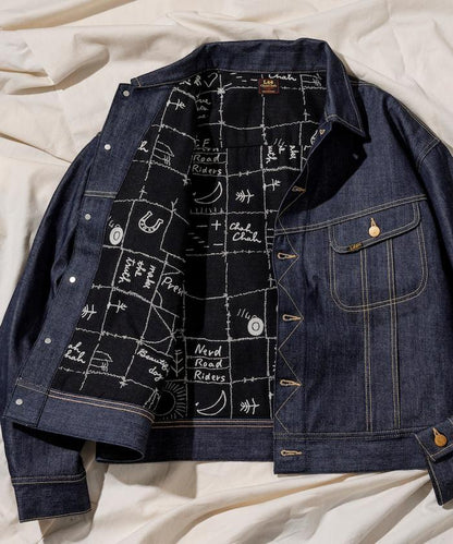 限定 Lee × Chah Chah 牛仔騎士夾克