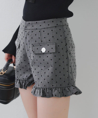 顯瘦無誤！荷葉邊短褲