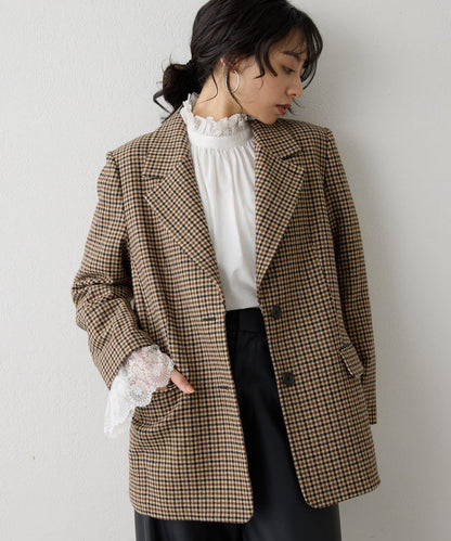 羊毛單排扣夾克