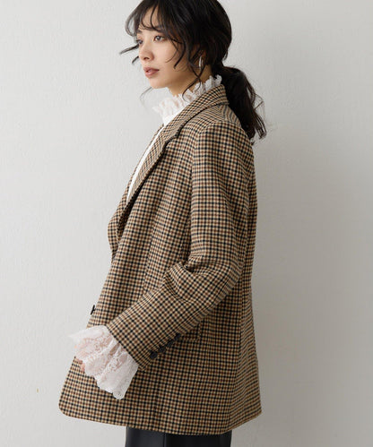 羊毛單排扣夾克