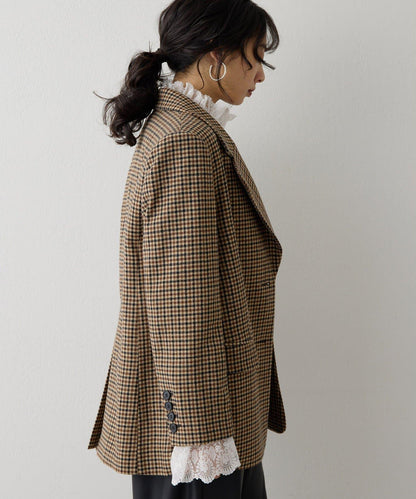 羊毛單排扣夾克