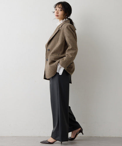 羊毛單排扣夾克