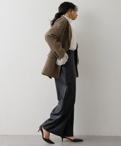 羊毛單排扣夾克