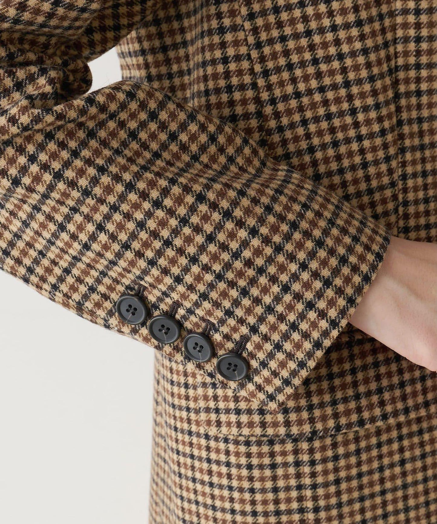 羊毛單排扣夾克