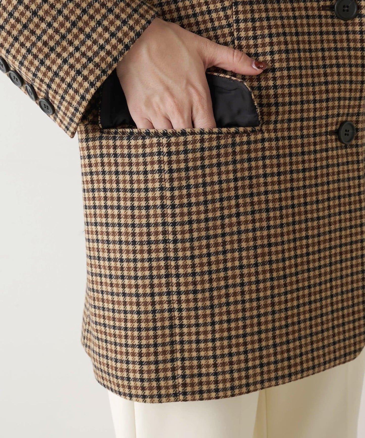 羊毛單排扣夾克