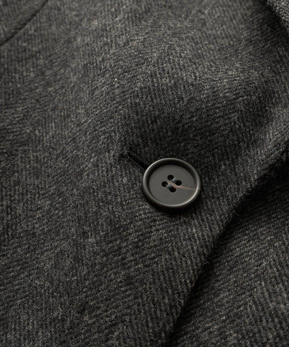 羊毛單排扣夾克