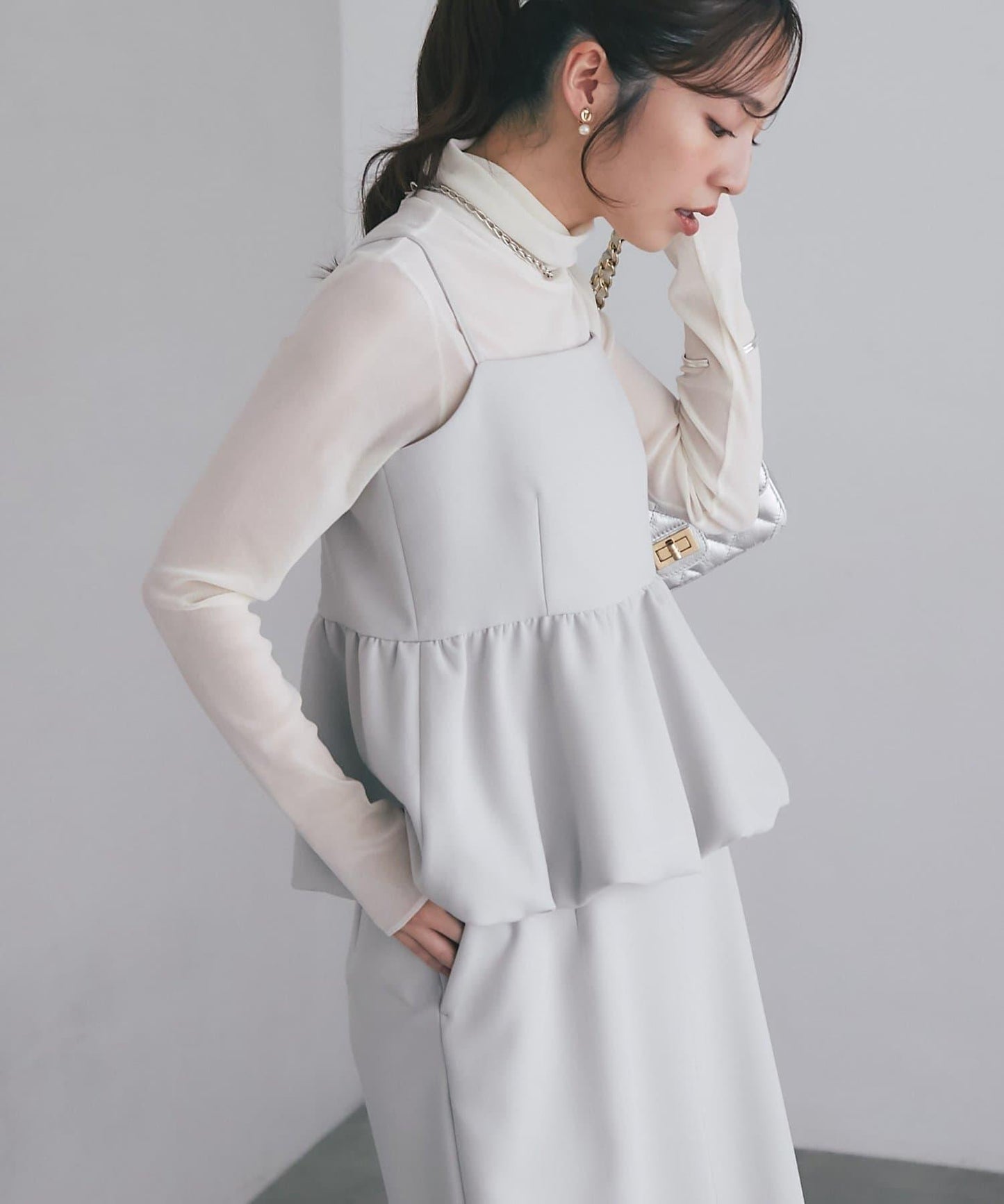 雙層氣球吊帶背心