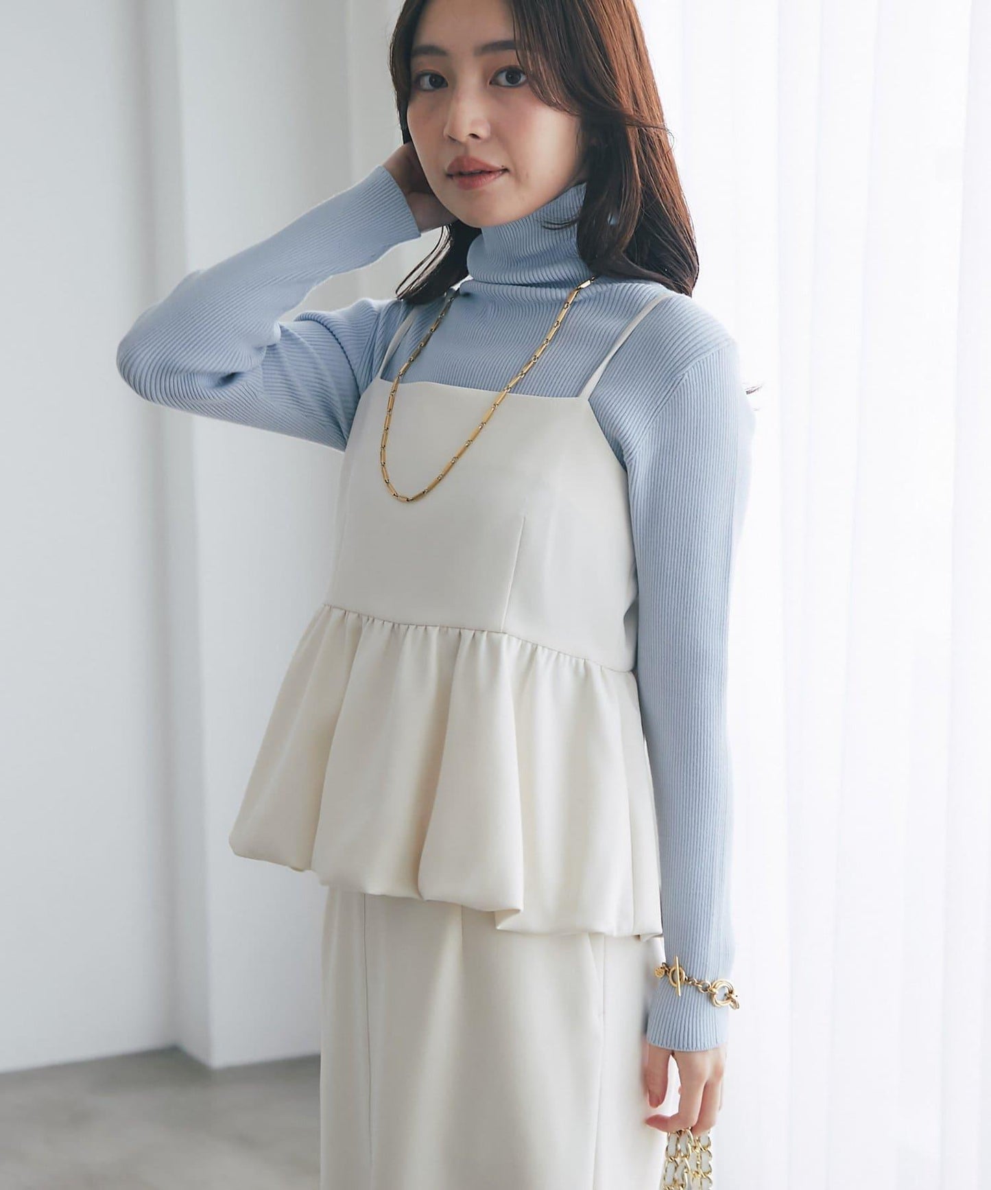 雙層氣球吊帶背心