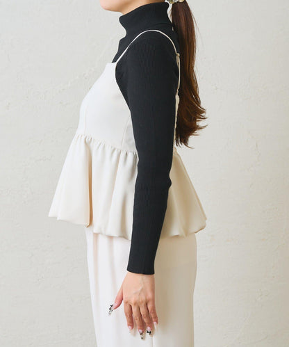 雙層氣球吊帶背心