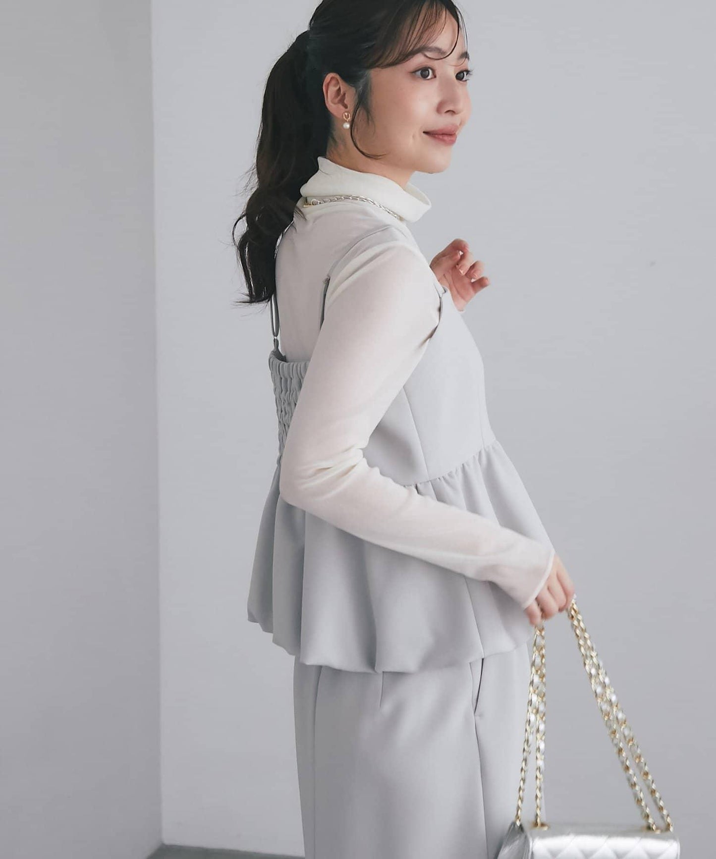 雙層氣球吊帶背心