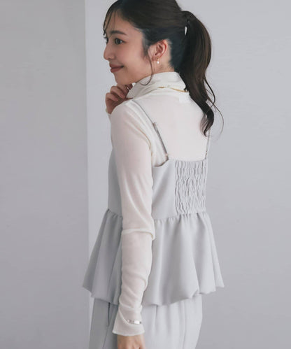 雙層氣球吊帶背心