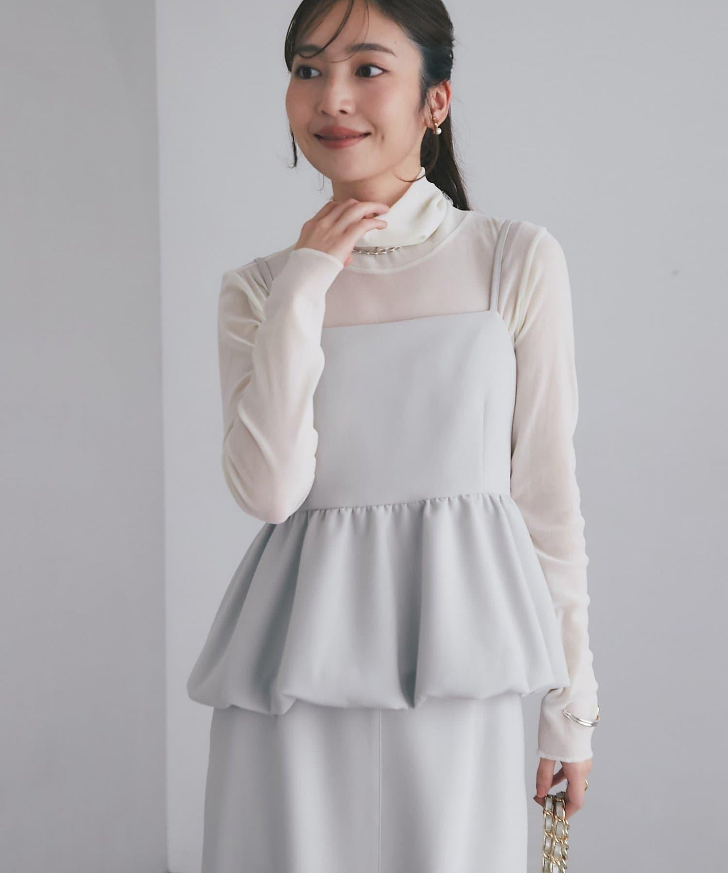 雙層氣球吊帶背心