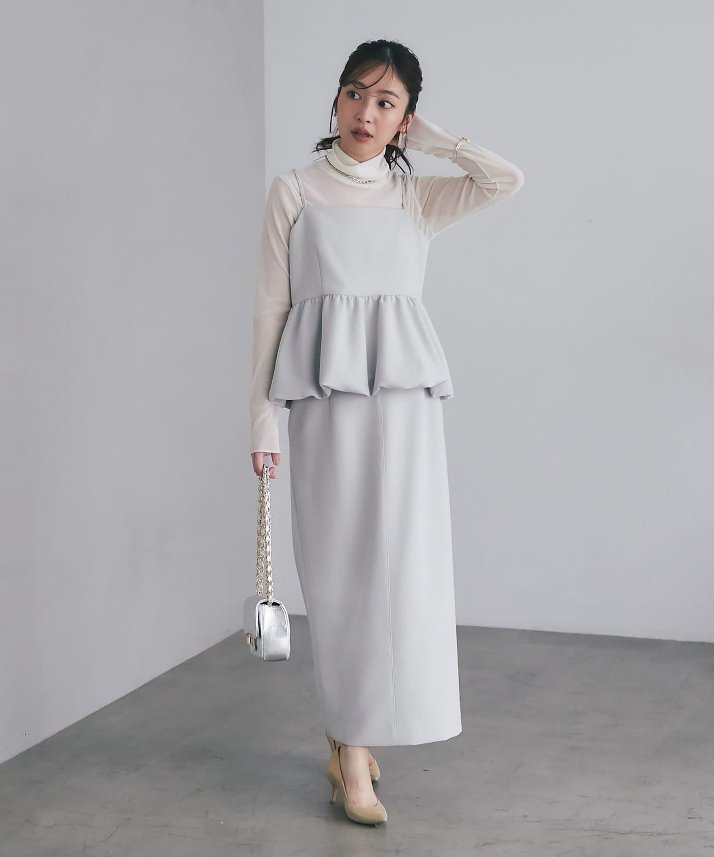 雙層氣球吊帶背心