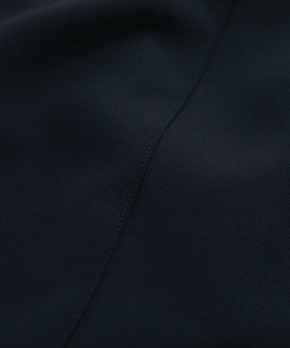 雙層斜紋窄版長裙