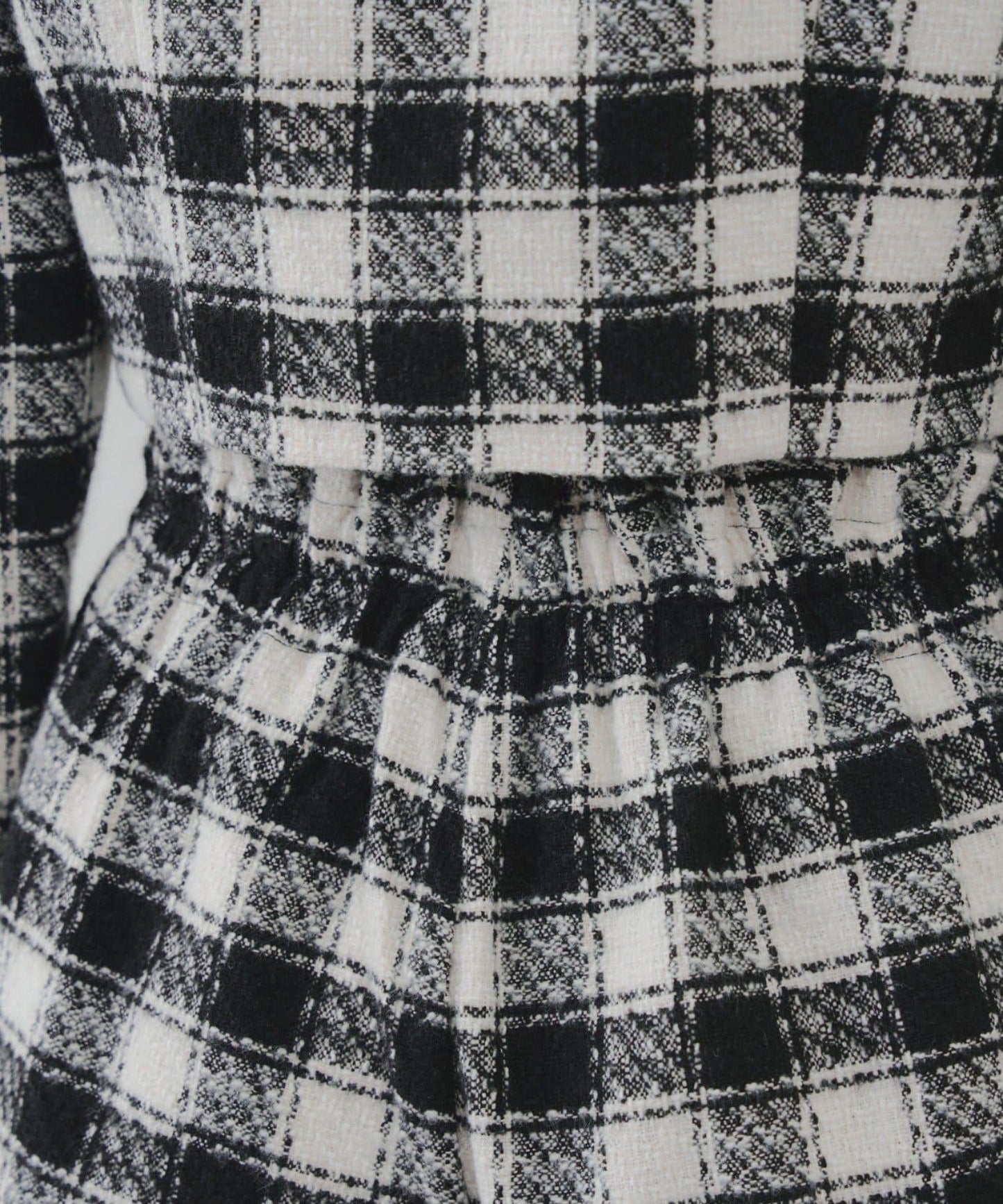 【套裝可搭配】金色紐扣粗花呢短褲