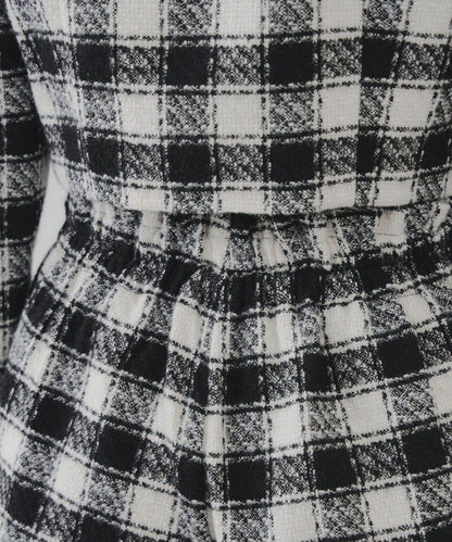 【套裝可搭配】金色紐扣粗花呢短褲