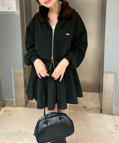 【上下套裝】毛絨連帽衫套裝