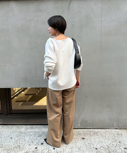 【與網紅@tsuru00聯名】【人氣飆升！】3褶西裝休閒褲