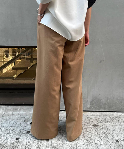 【與網紅@tsuru00聯名】【人氣飆升！】3褶西裝休閒褲