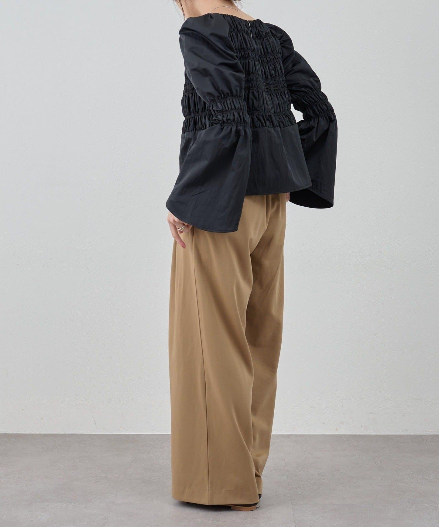 【與網紅@tsuru00聯名】【人氣飆升！】3褶西裝休閒褲