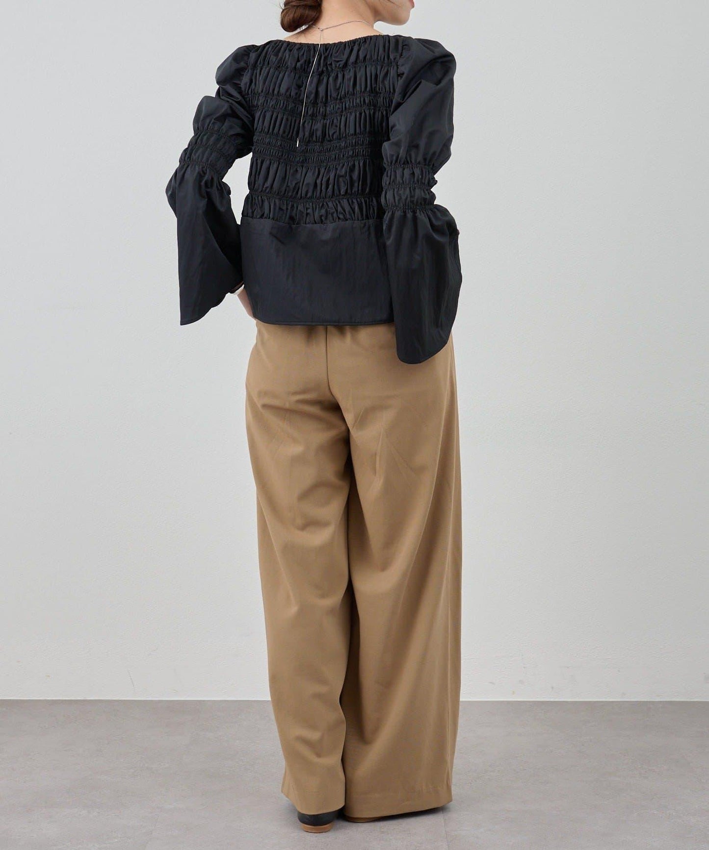 【與網紅@tsuru00聯名】【人氣飆升！】3褶西裝休閒褲