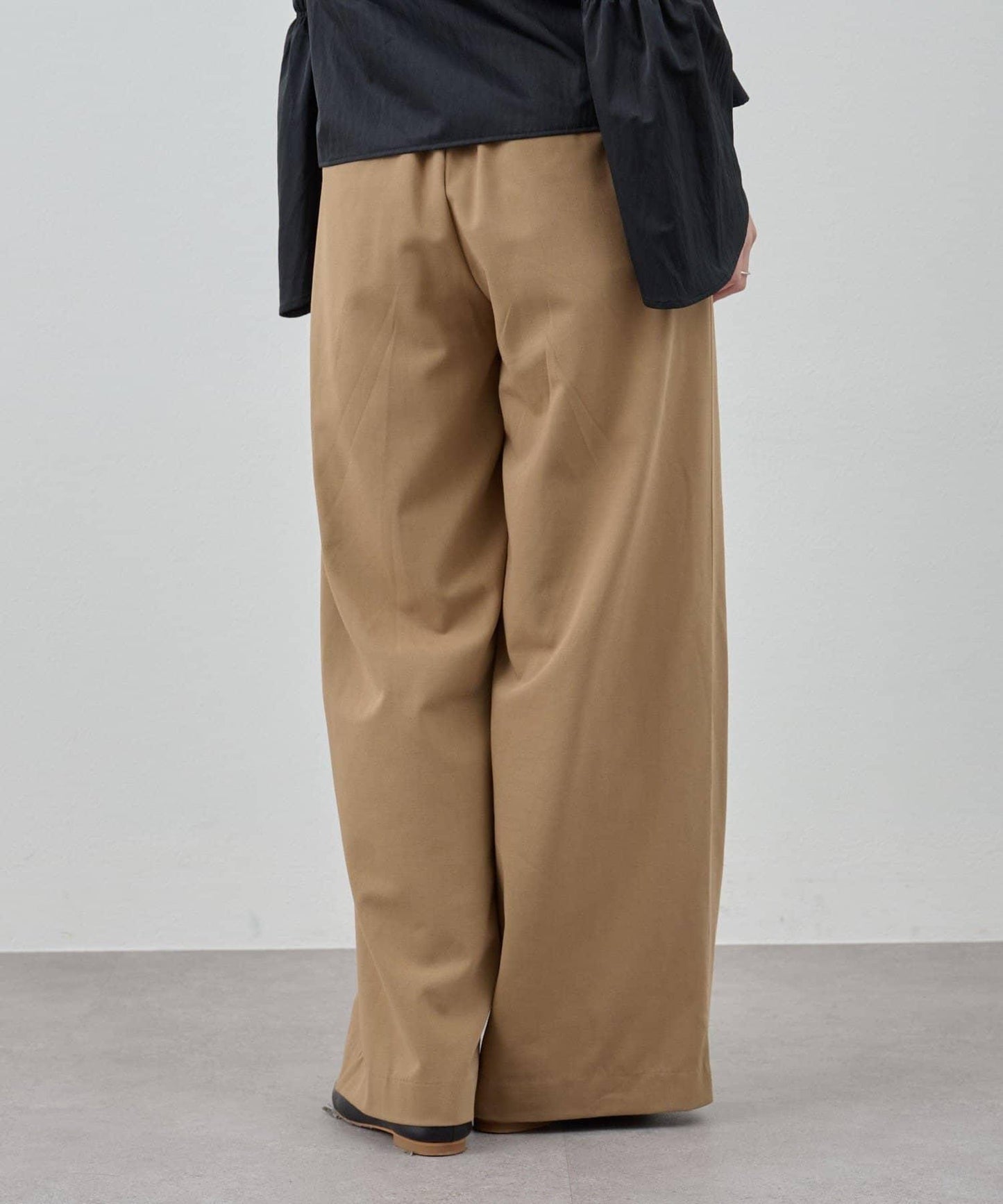 【與網紅@tsuru00聯名】【人氣飆升！】3褶西裝休閒褲